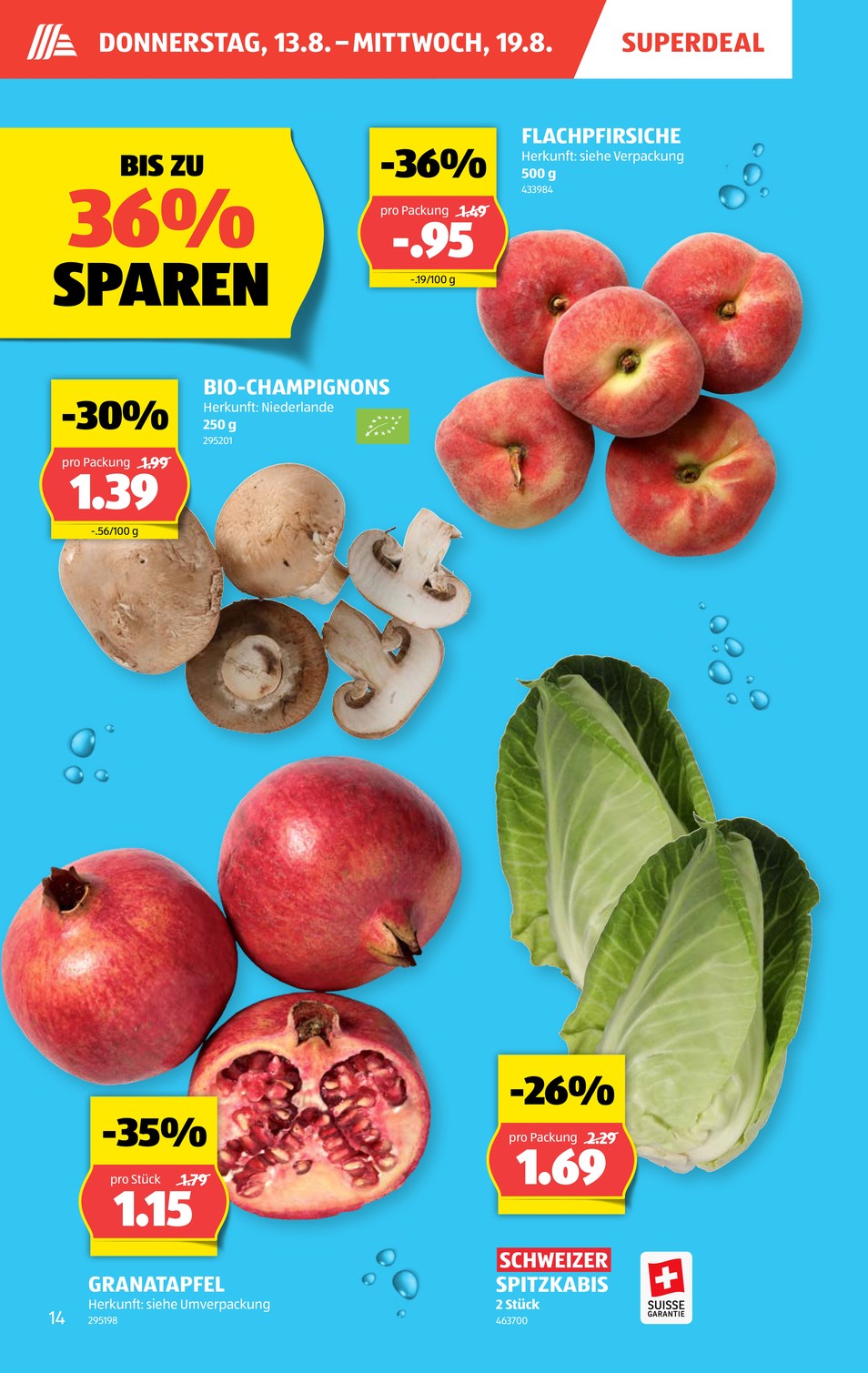 Aldi Suisse catalog page 14 — 2026-08-10 to 2026-08-15