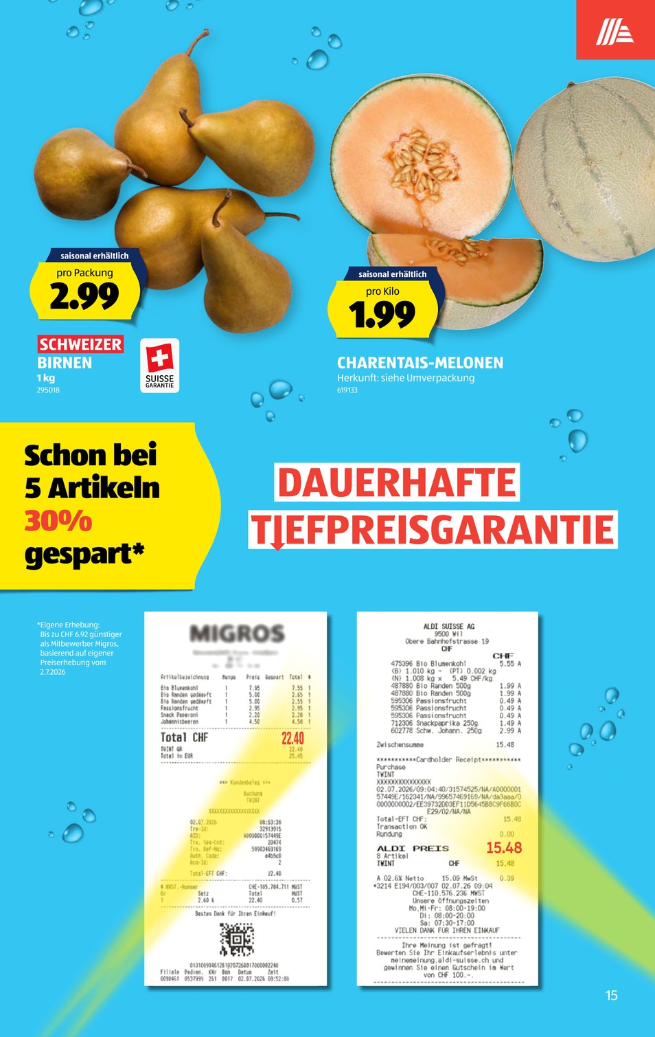 Aldi Suisse catalog page 15 — 2026-08-10 to 2026-08-15