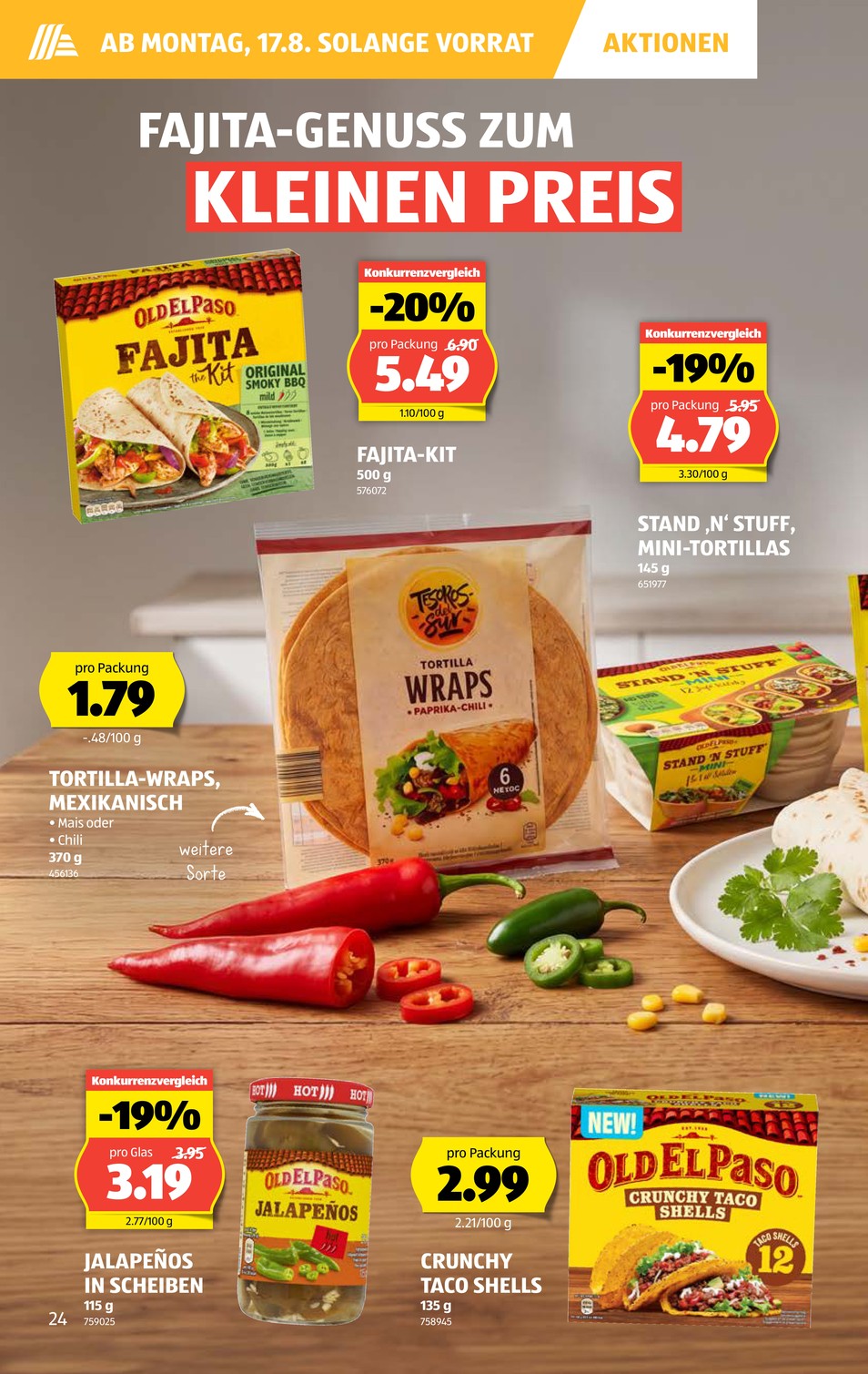 Aldi Suisse catalog page 24 — 2026-08-10 to 2026-08-15