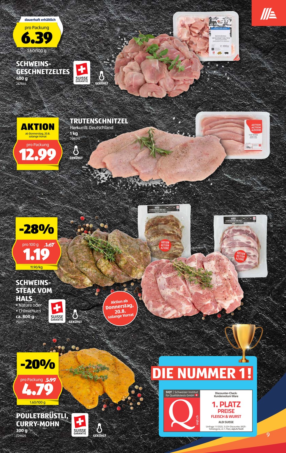 Aldi Suisse catalog page 9 — 2026-08-17 to 2026-08-22