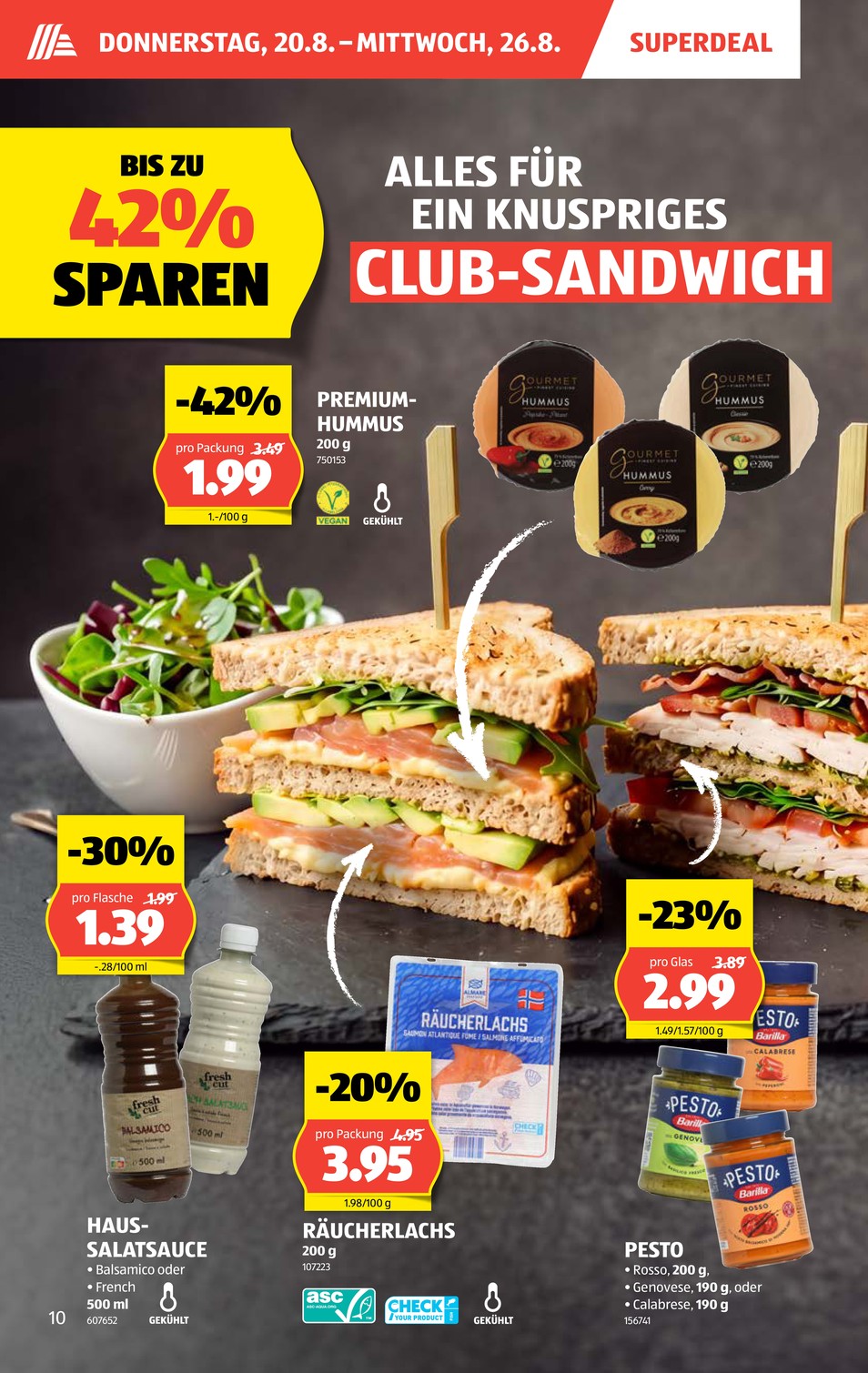 Aldi Suisse catalog page 10 — 2026-08-17 to 2026-08-22