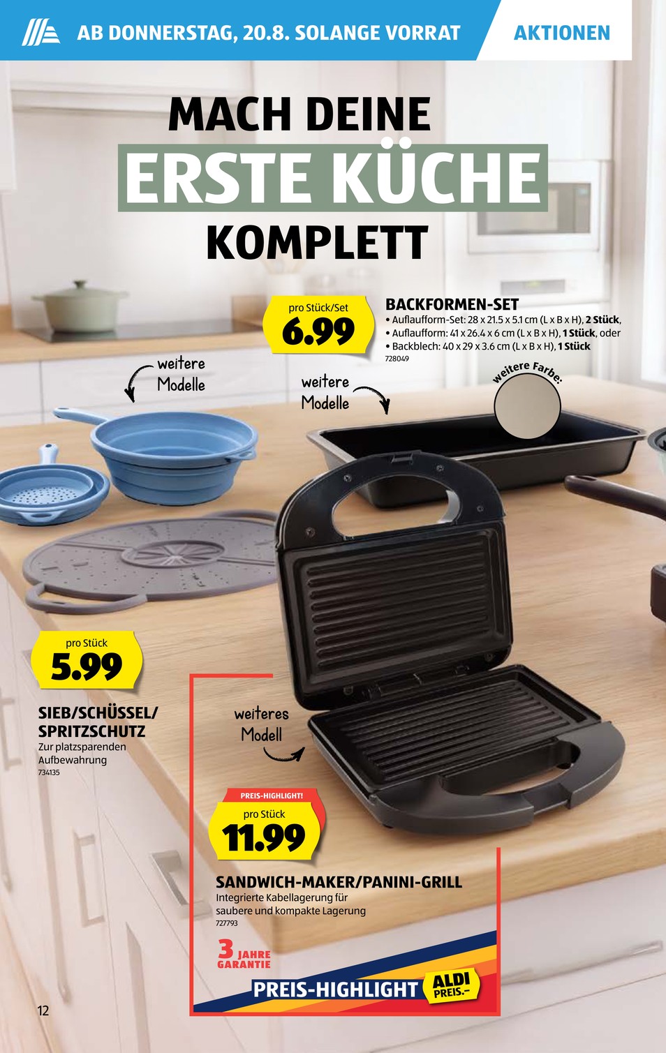 Aldi Suisse catalog page 12 — 2026-08-17 to 2026-08-22