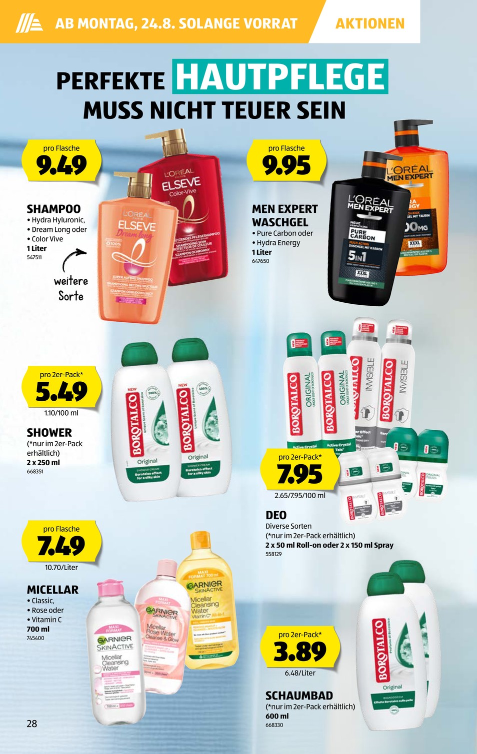 Aldi Suisse catalog page 28 — 2026-08-17 to 2026-08-22