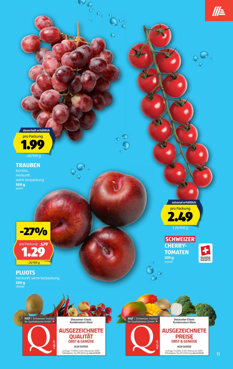 Aldi Suisse catalog page 11 — 2026-09-07 to 2026-09-12