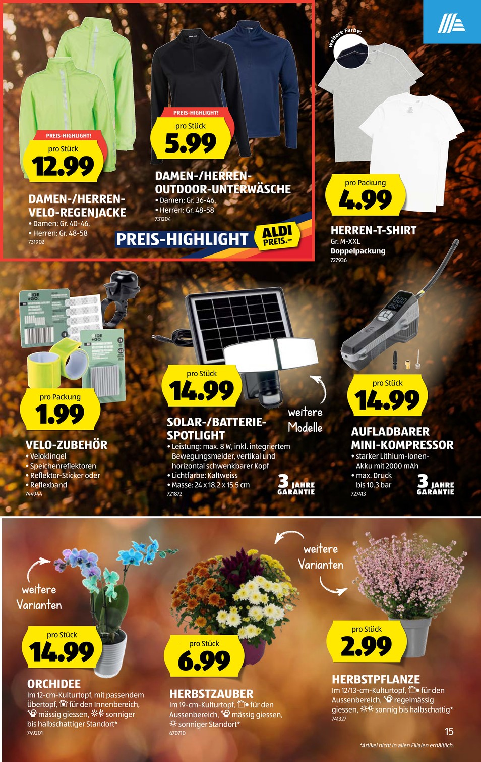 Aldi Suisse catalog page 15 — 2026-09-07 to 2026-09-12