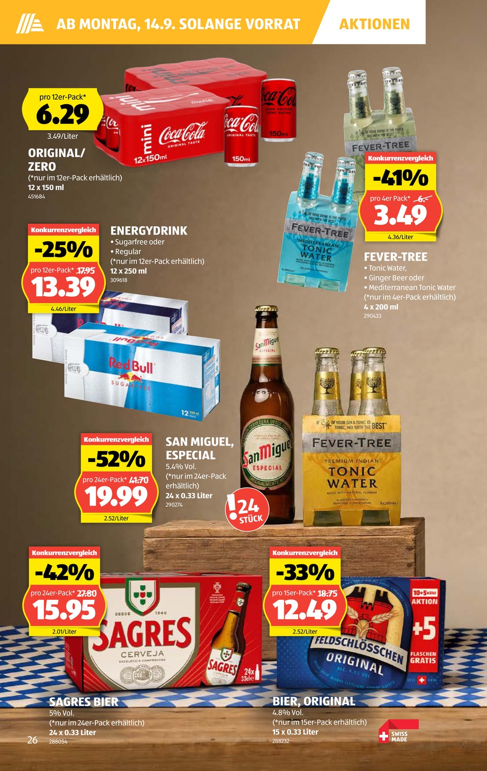 Aldi Suisse catalog page 26 — 2026-09-07 to 2026-09-12