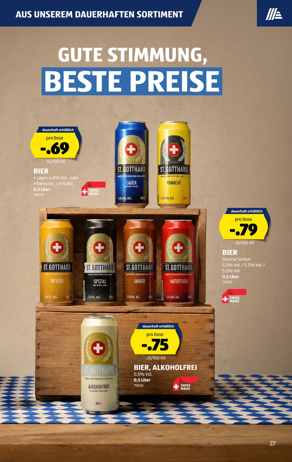 Aldi Suisse catalog page 27 — 2026-09-07 to 2026-09-12