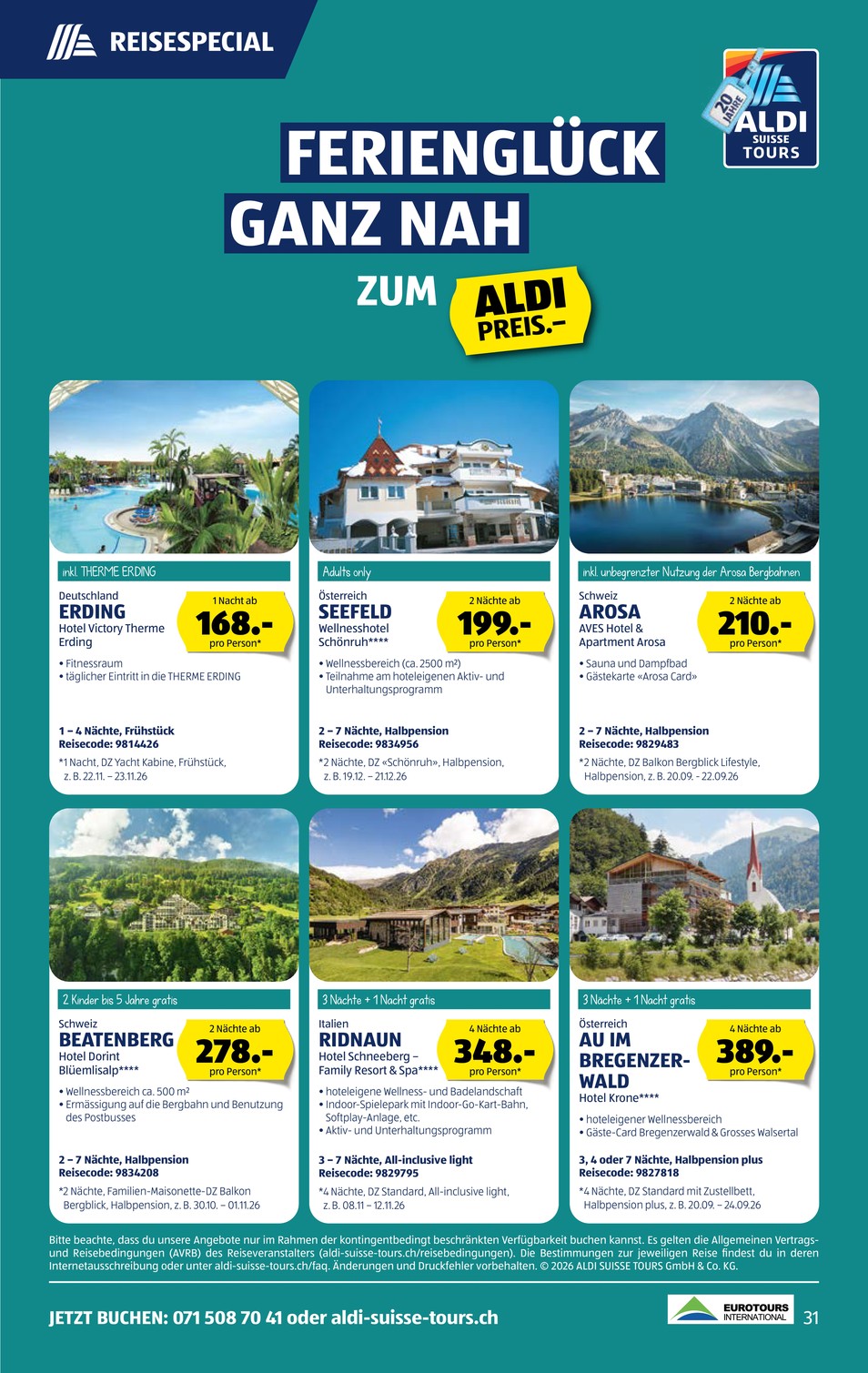 Aldi Suisse catalog page 31 — 2026-09-07 to 2026-09-12