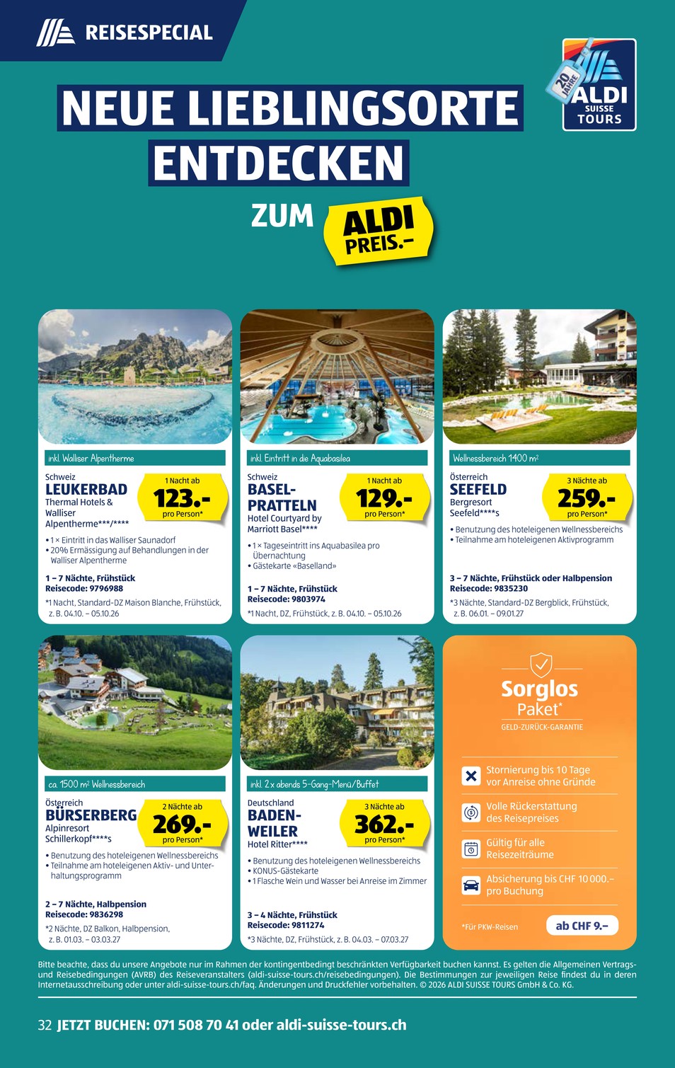 Aldi Suisse catalog page 32 — 2026-09-07 to 2026-09-12