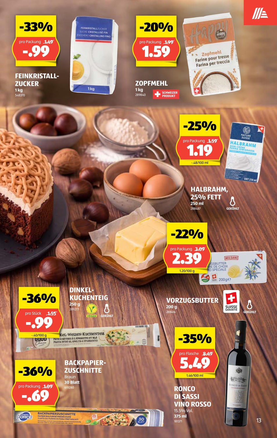Aldi Suisse catalog page 13 — 2026-09-14 to 2026-09-19