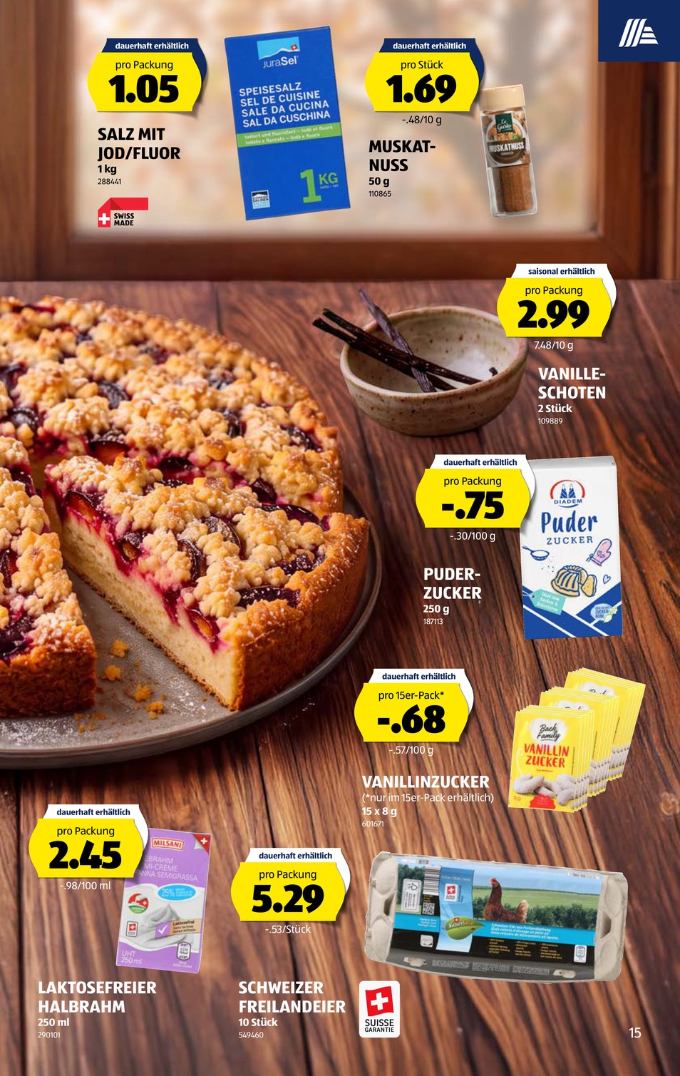 Aldi Suisse catalog page 15 — 2026-09-14 to 2026-09-19