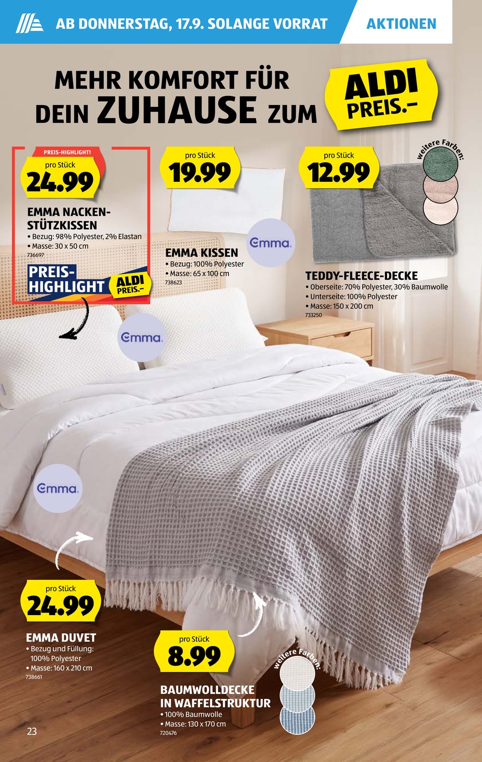 Aldi Suisse catalog page 18 — 2026-09-14 to 2026-09-19