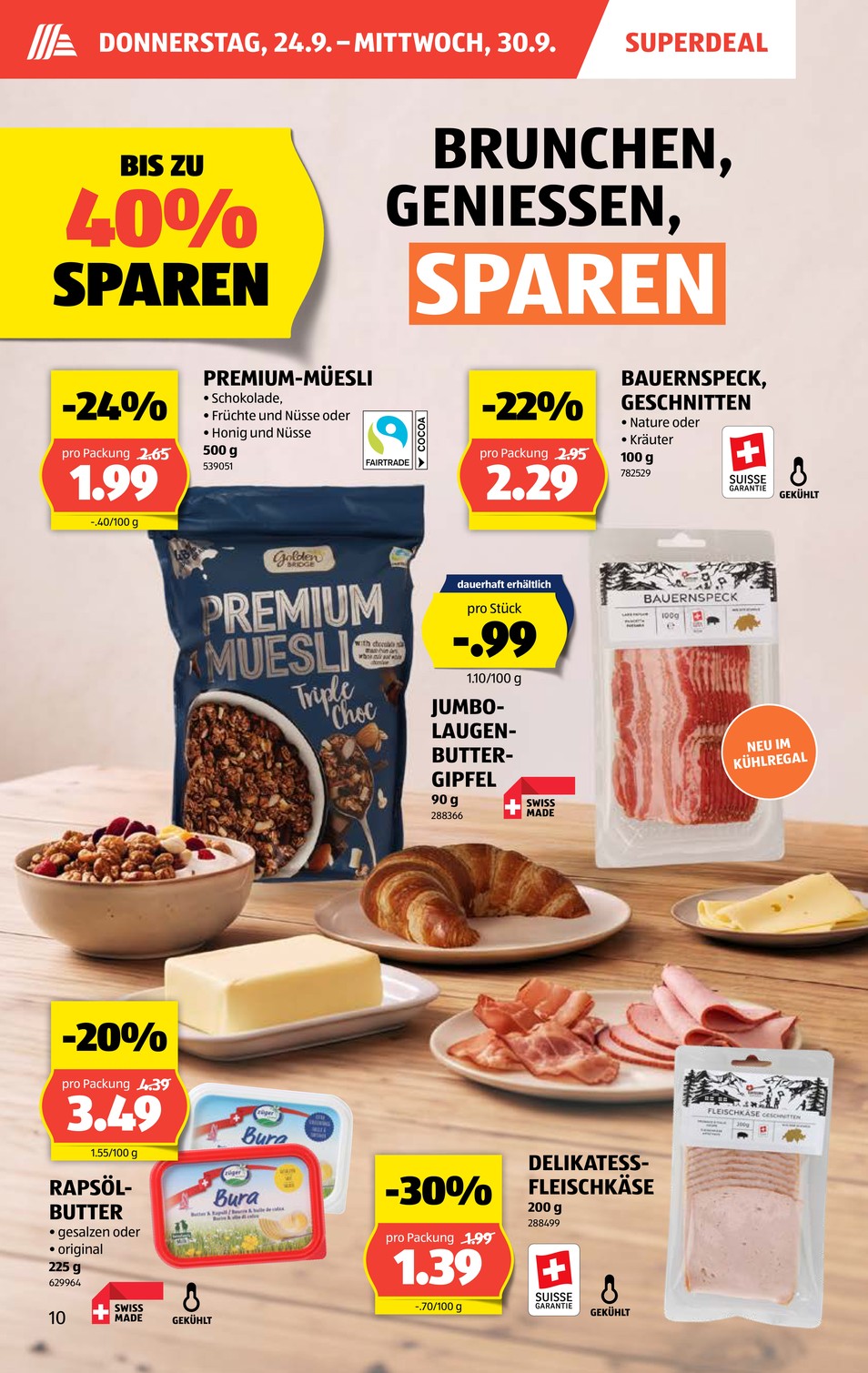 Aldi Suisse catalog page 10 — 2026-09-21 to 2026-09-26