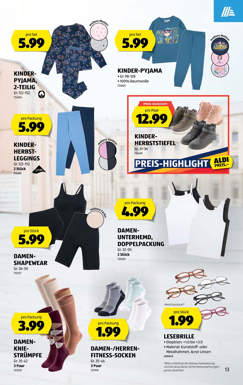 Aldi Suisse catalog page 13 — 2026-09-21 to 2026-09-26
