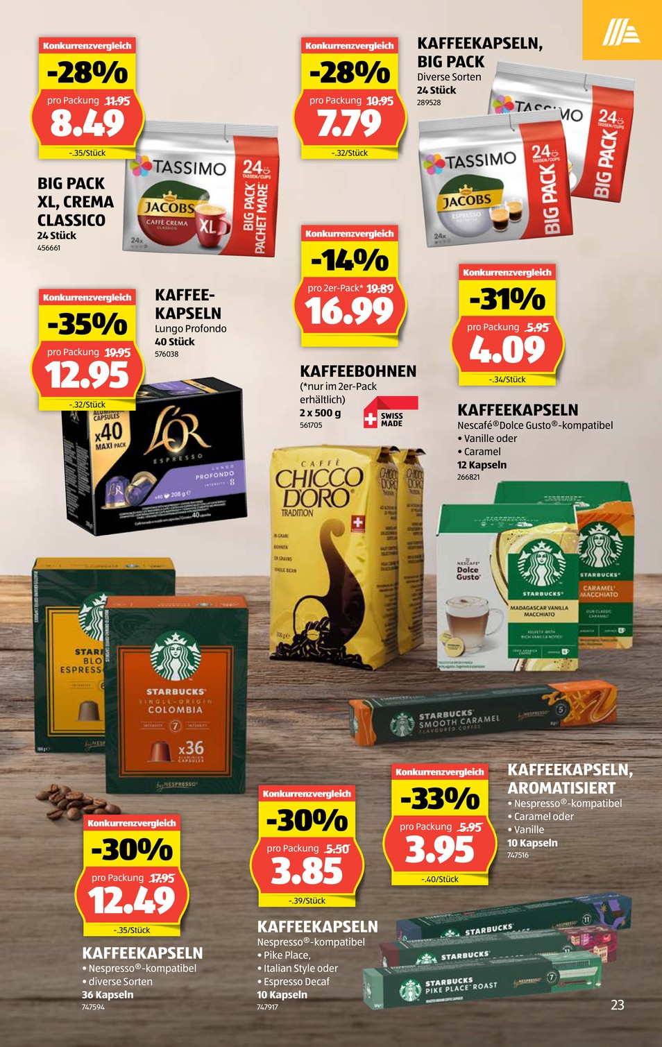 Aldi Suisse catalog page 23 — 2026-09-21 to 2026-09-26