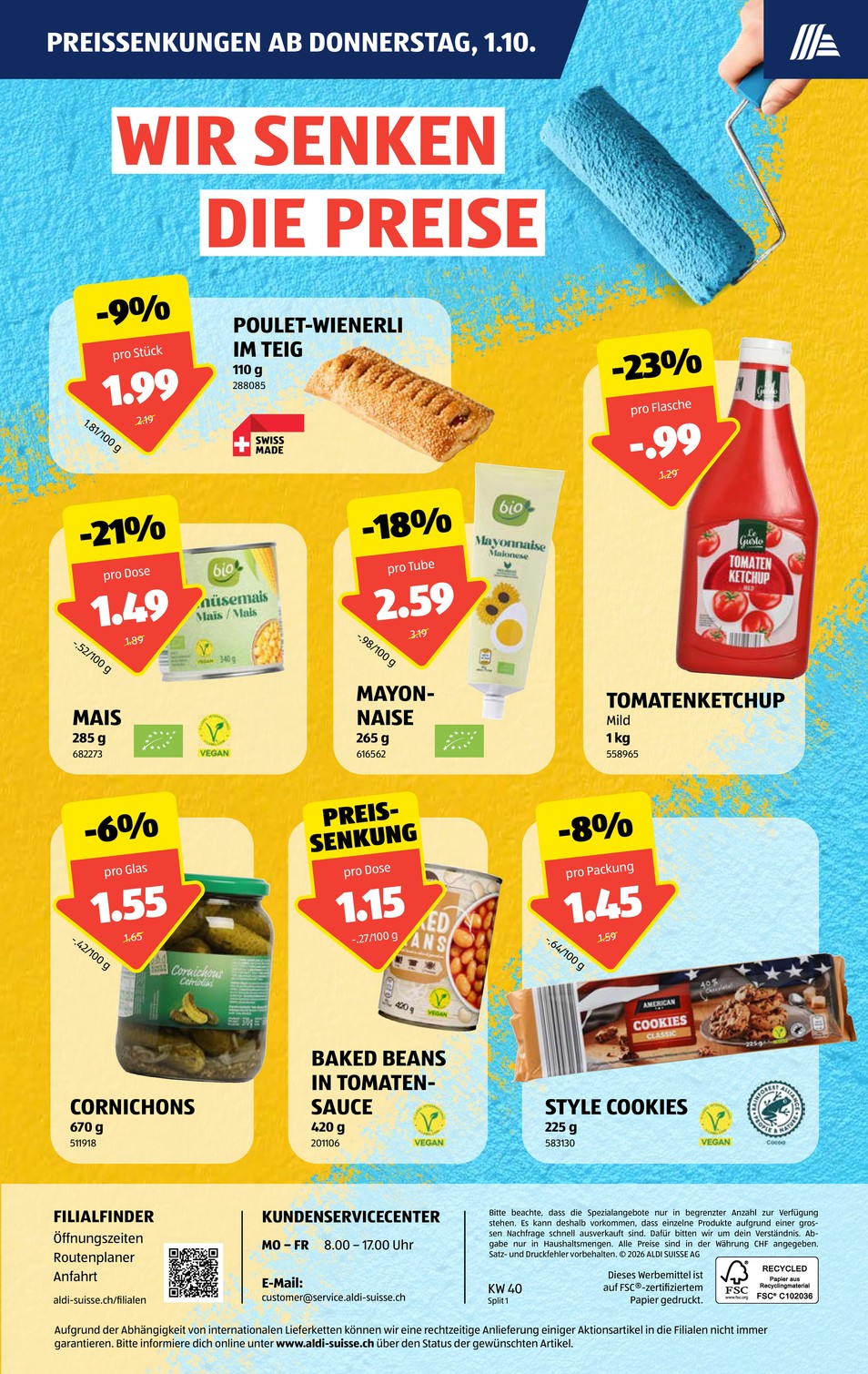 Aldi Suisse catalog page 3 — 2026-09-28 to 2026-10-03