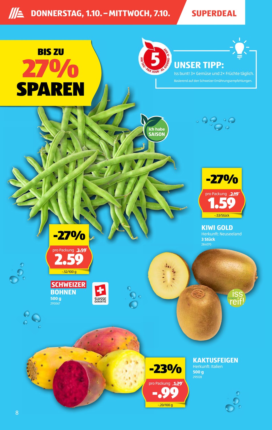 Aldi Suisse catalog page 8 — 2026-09-28 to 2026-10-03