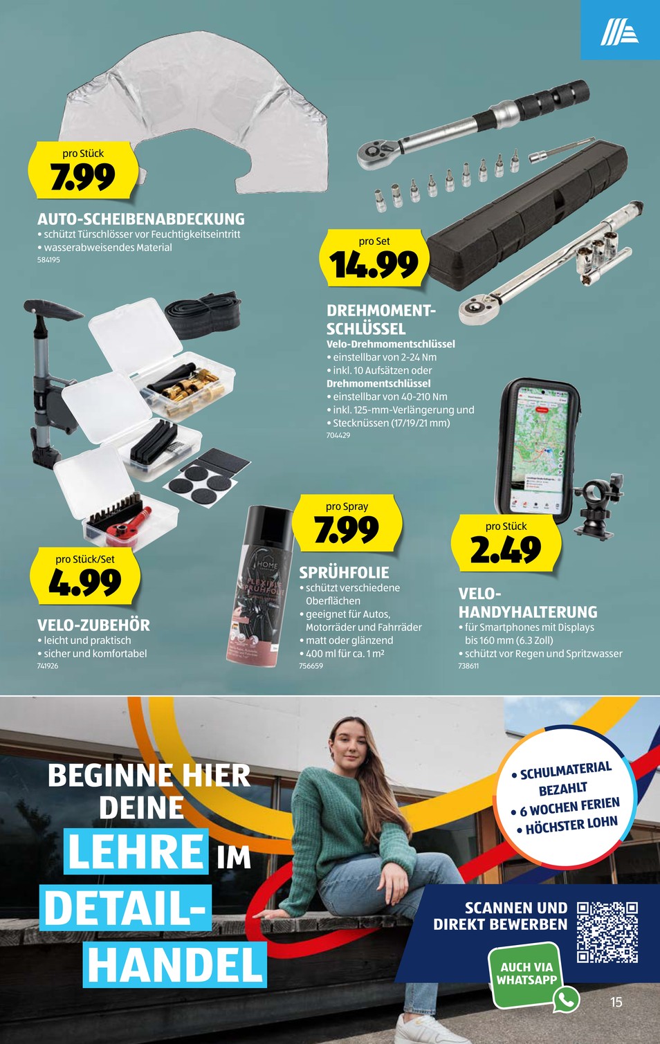 Aldi Suisse catalog page 15 — 2026-09-28 to 2026-10-03