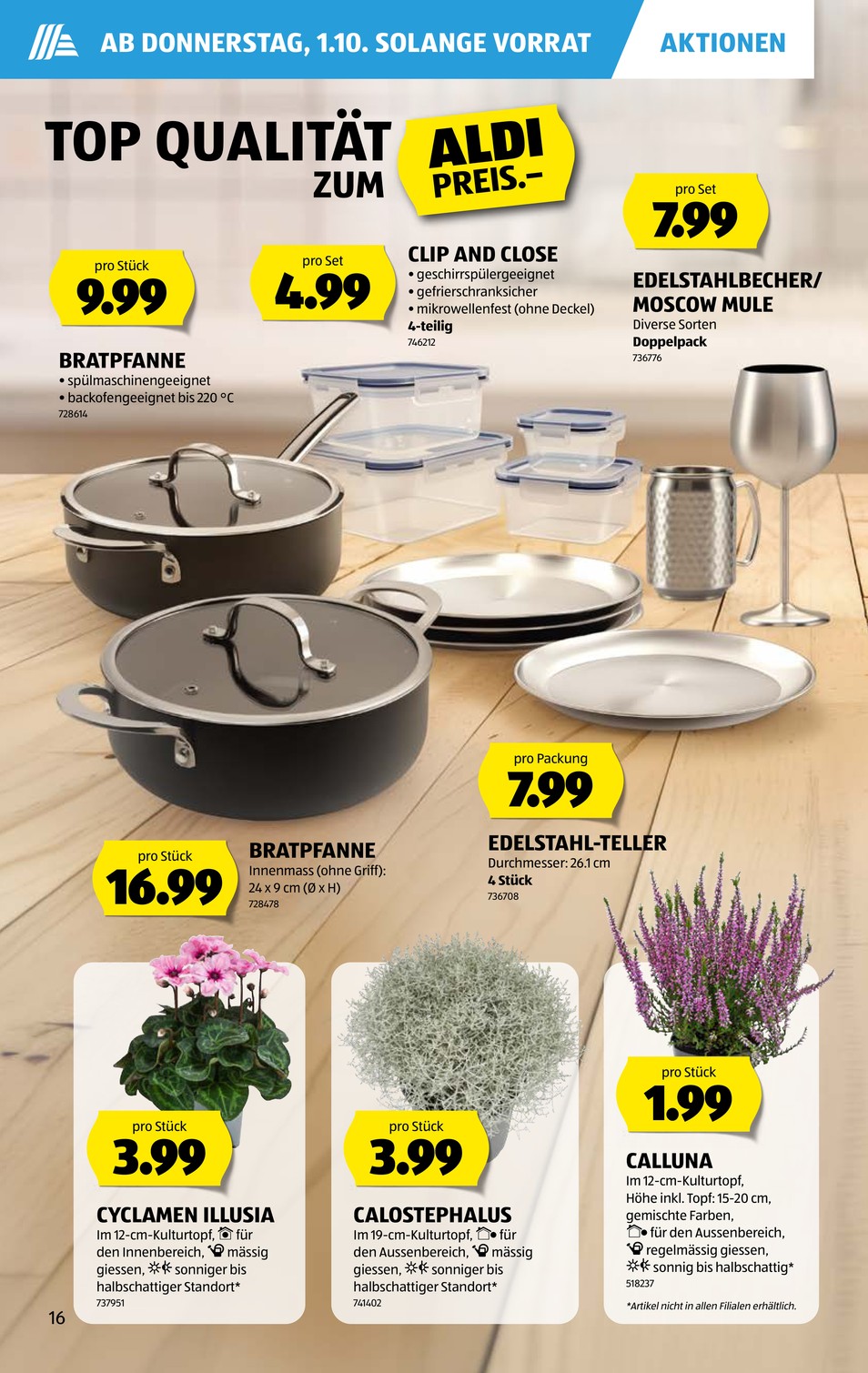 Aldi Suisse catalog page 16 — 2026-09-28 to 2026-10-03