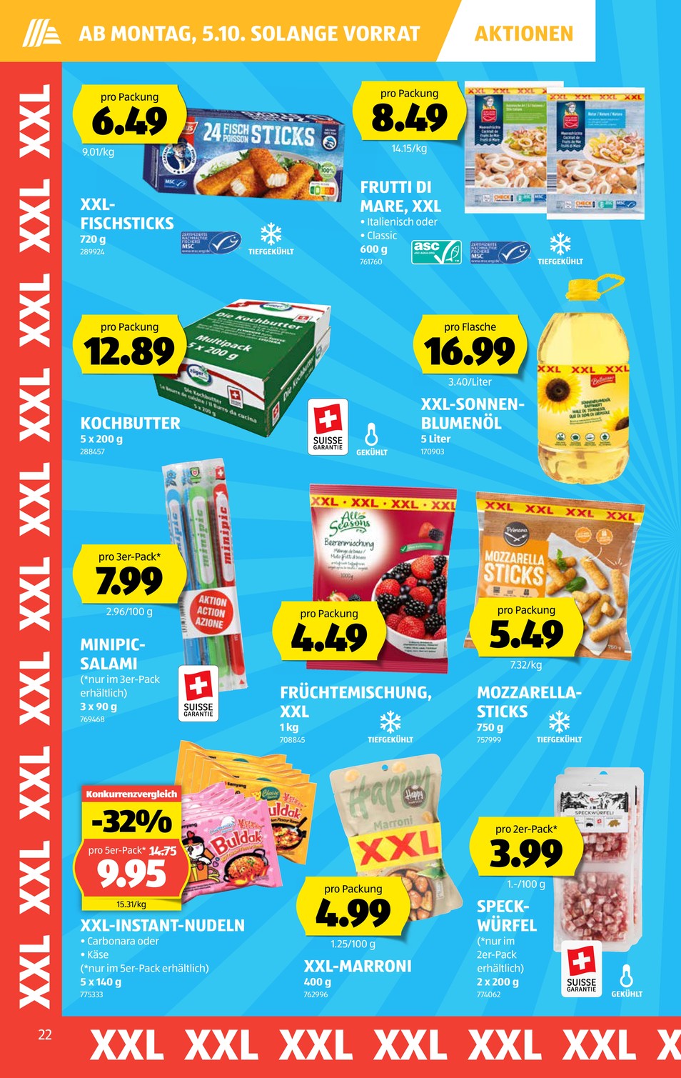 Aldi Suisse catalog page 22 — 2026-09-28 to 2026-10-03
