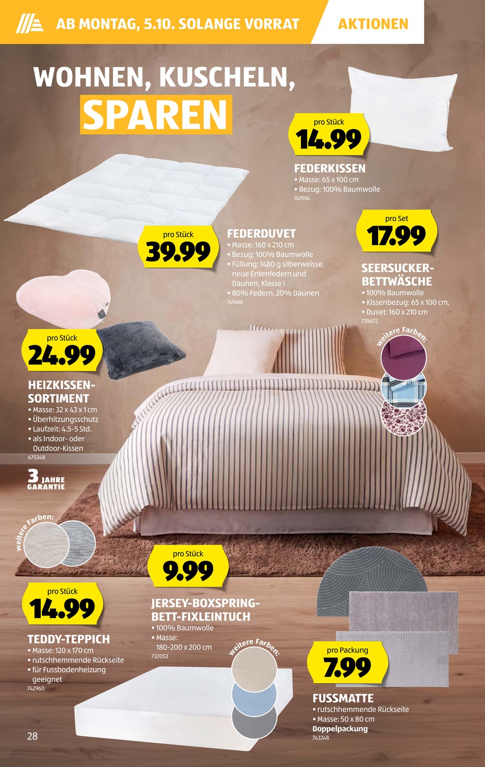 Aldi Suisse catalog page 28 — 2026-09-28 to 2026-10-03