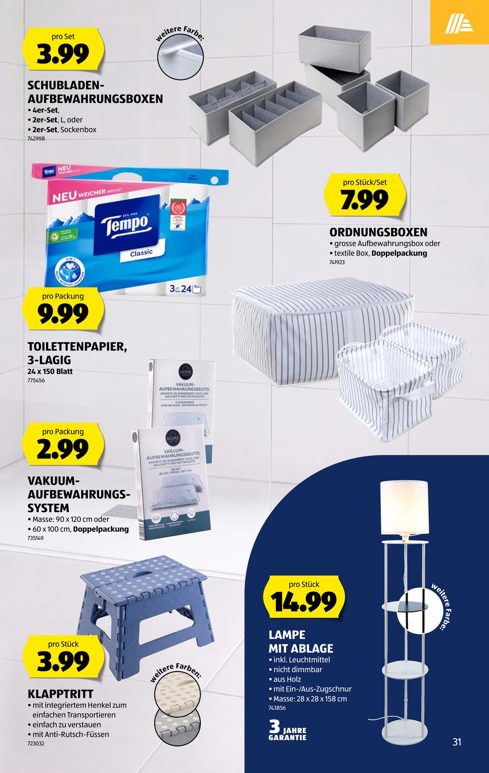 Aldi Suisse catalog page 31 — 2026-09-28 to 2026-10-03