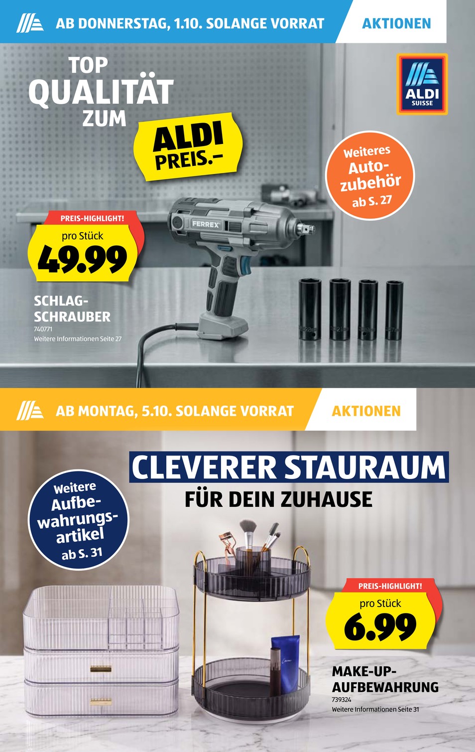Aldi Suisse catalog page 36 — 2026-09-28 to 2026-10-03