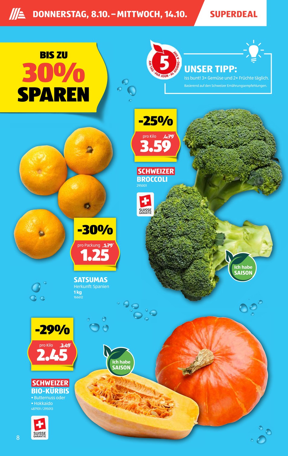 Aldi Suisse catalog page 8 — 2026-10-05 to 2026-10-10