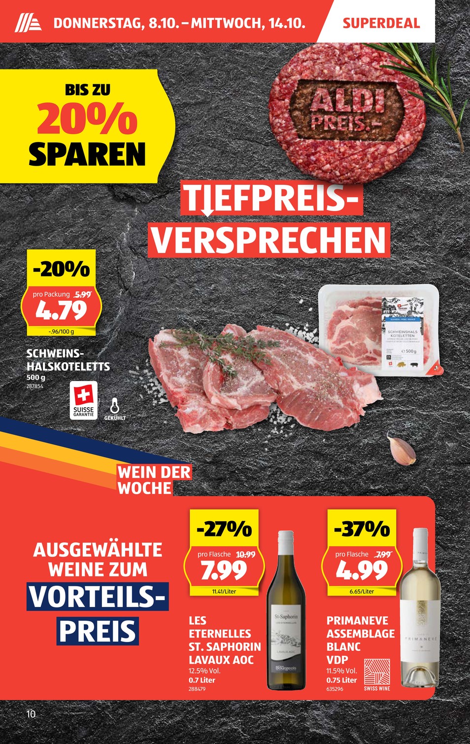 Aldi Suisse catalog page 10 — 2026-10-05 to 2026-10-10
