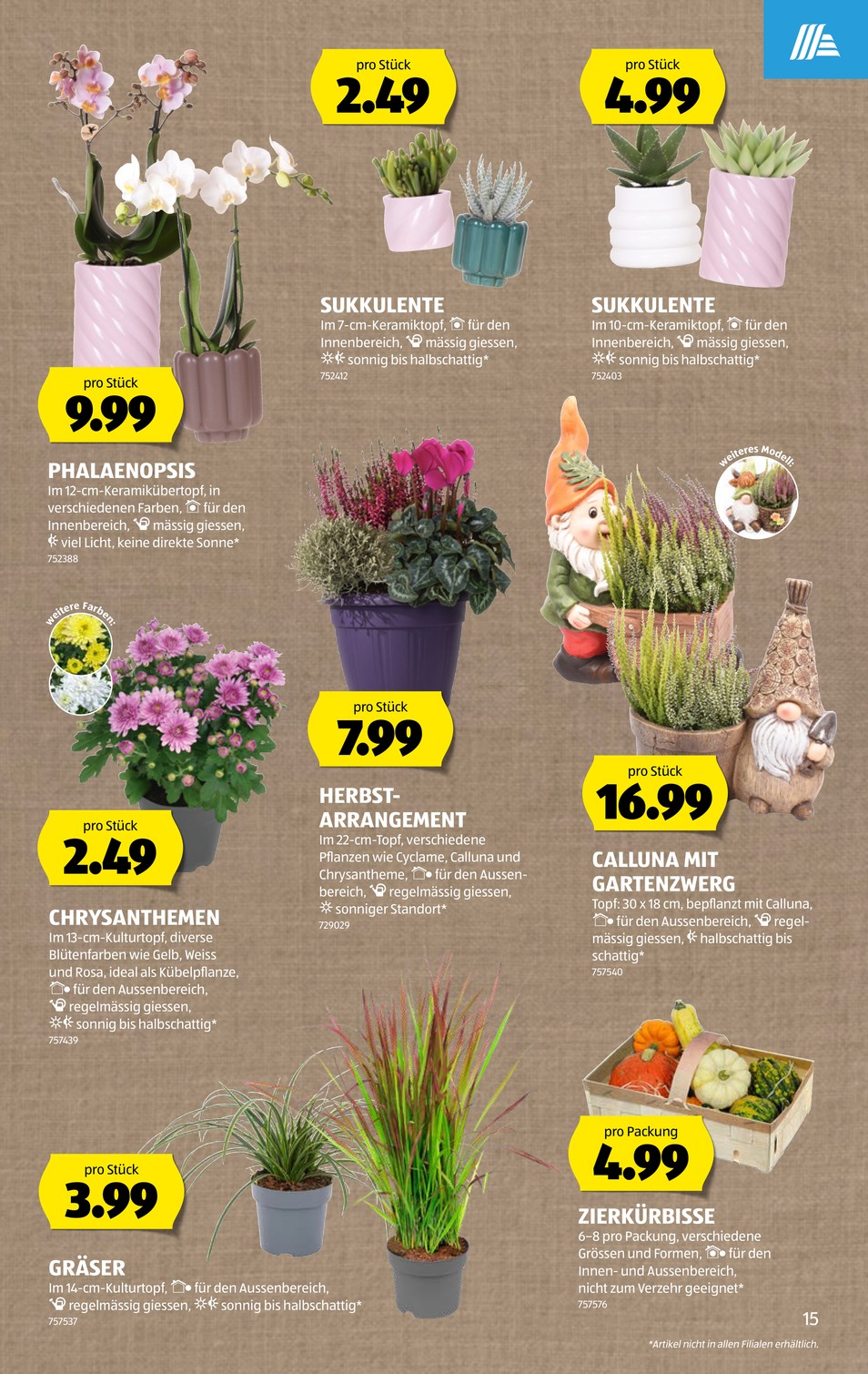 Aldi Suisse catalog page 15 — 2026-10-05 to 2026-10-10