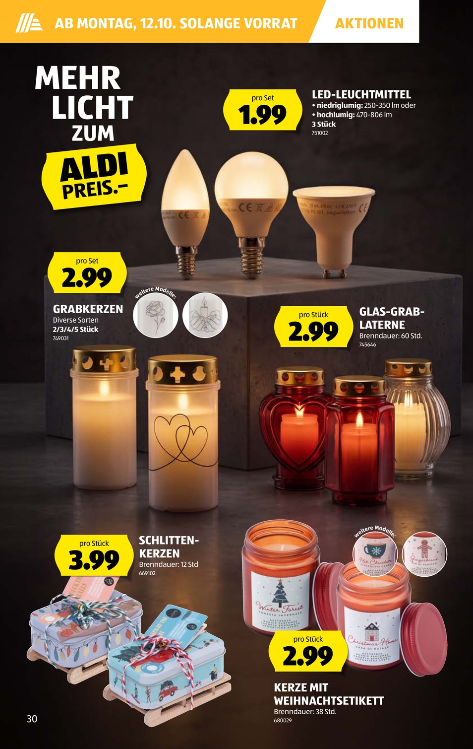 Aldi Suisse catalog page 30 — 2026-10-05 to 2026-10-10