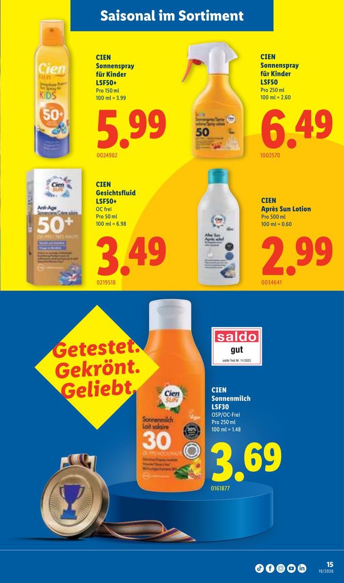 Lidl catalog page 15 — 2026-05-07 to 2026-05-12