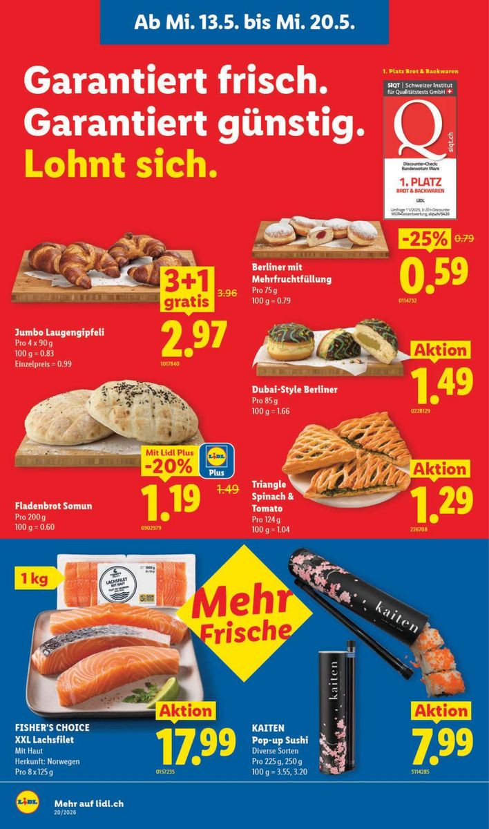 Lidl catalog page 6 — 2026-05-13 to 2026-05-20
