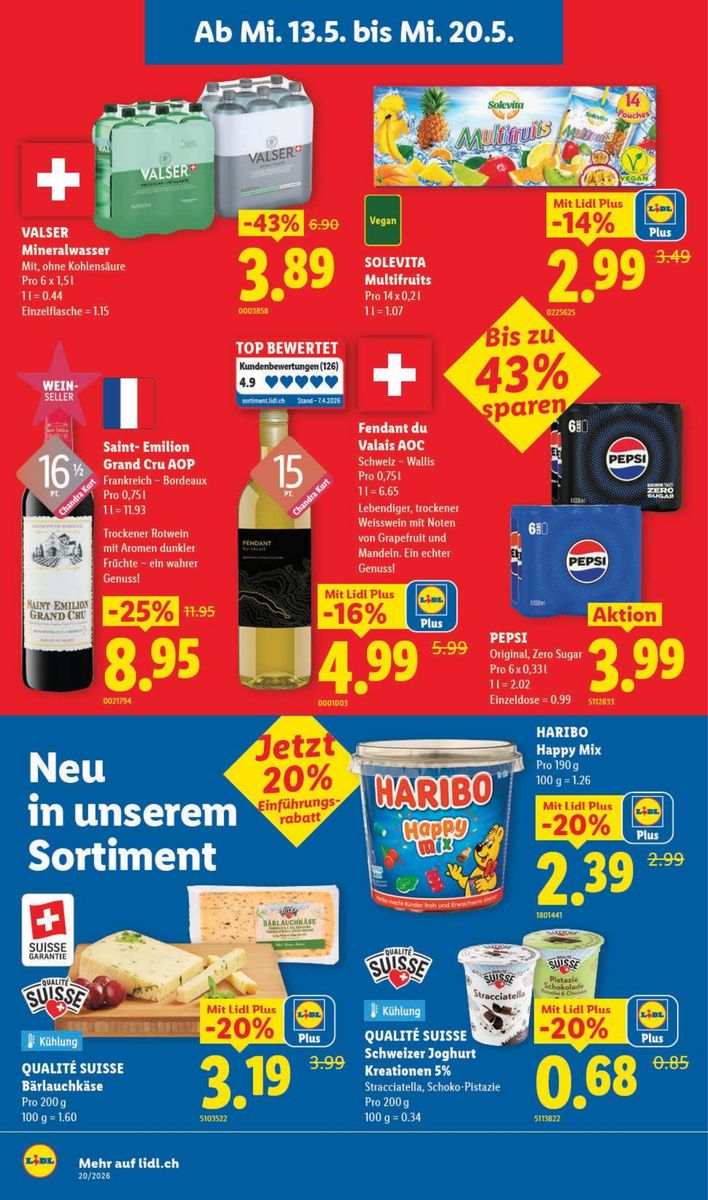 Lidl catalog page 10 — 2026-05-13 to 2026-05-20