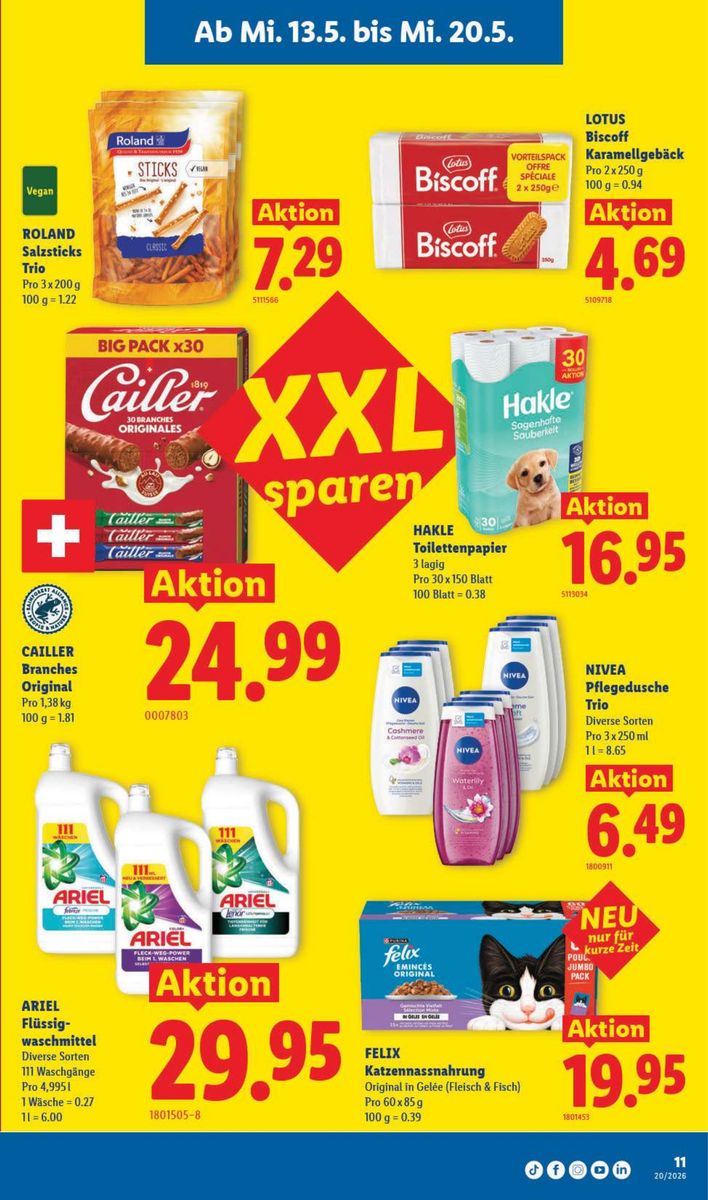 Lidl catalog page 11 — 2026-05-13 to 2026-05-20
