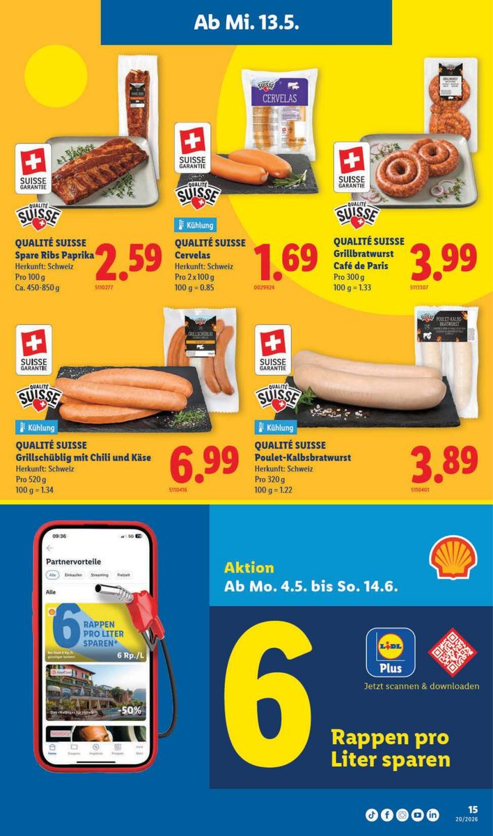 Lidl catalog page 15 — 2026-05-13 to 2026-05-20