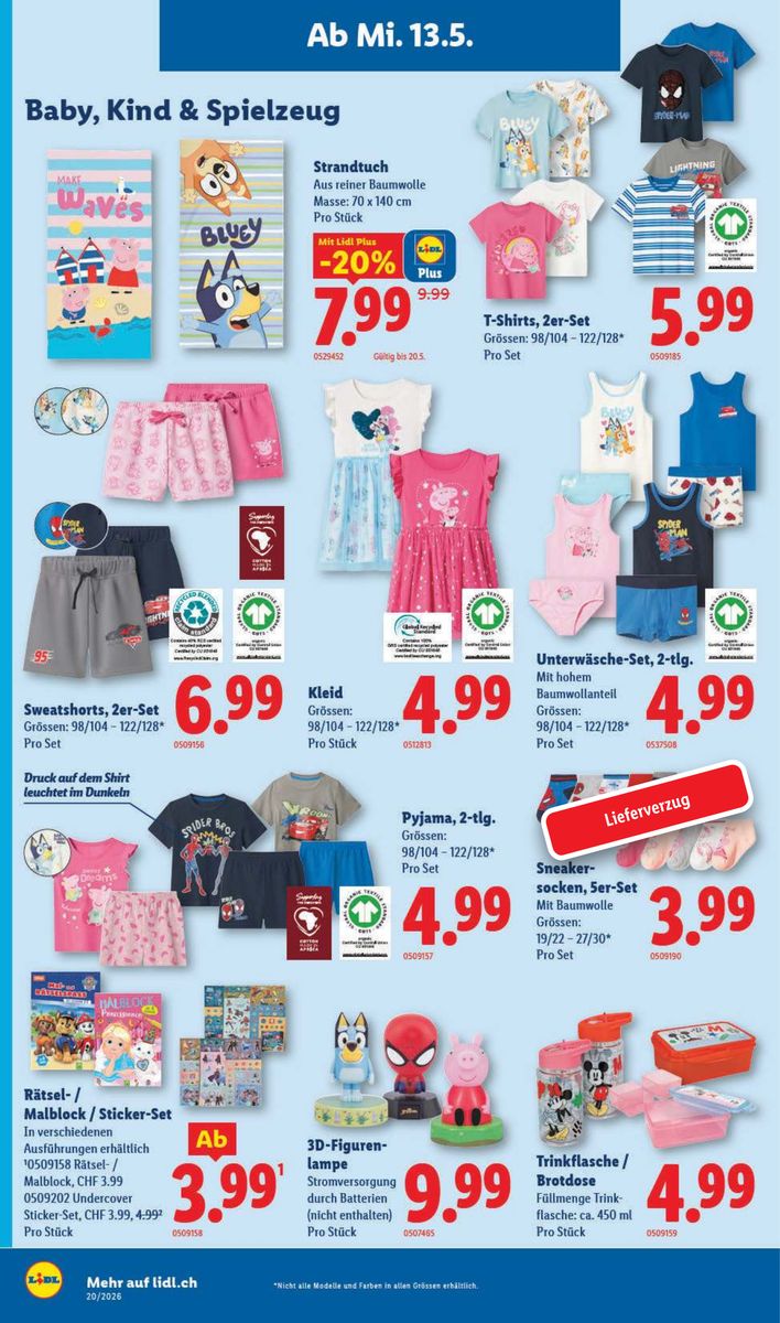 Lidl catalog page 18 — 2026-05-13 to 2026-05-20
