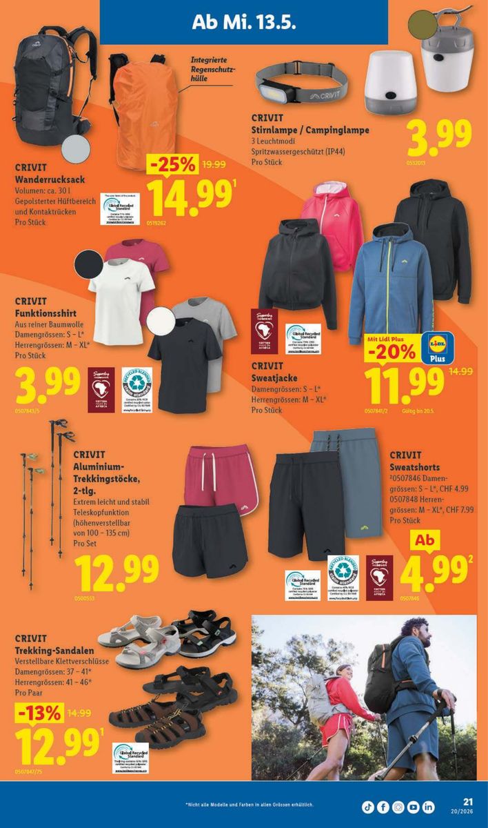 Lidl catalog page 21 — 2026-05-13 to 2026-05-20