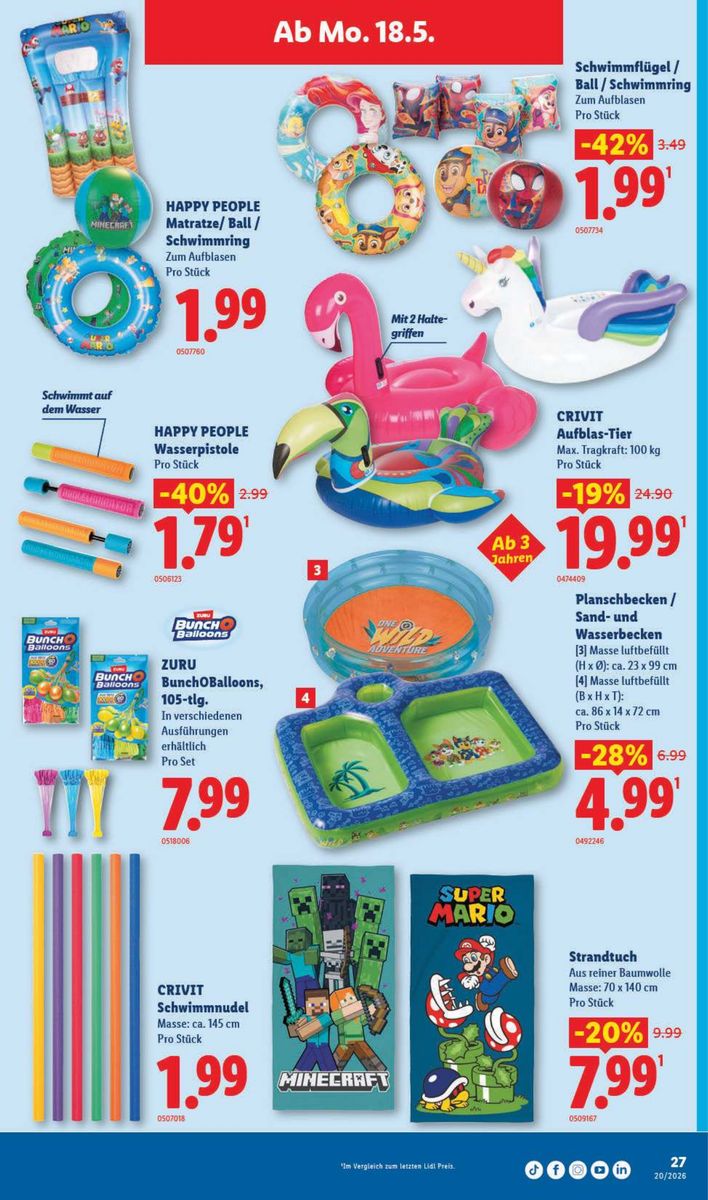 Lidl catalog page 27 — 2026-05-13 to 2026-05-20