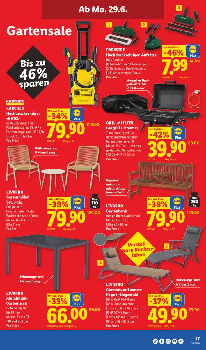 Lidl catalog page 29 — 2026-06-25 to 2026-07-01