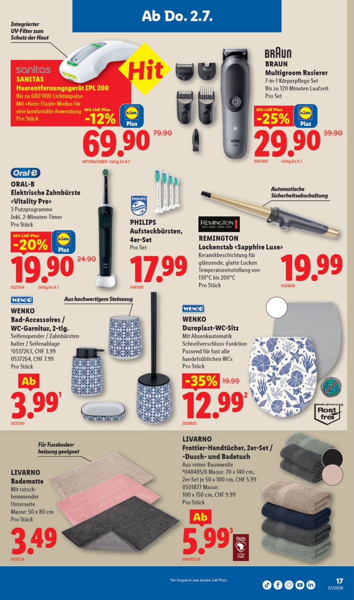Lidl catalog page 19 — 2026-07-02 to 2026-07-08
