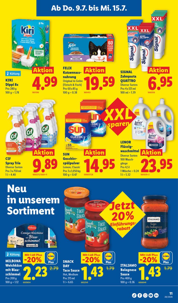 Lidl catalog page 15 — 2026-07-09 to 2026-07-15