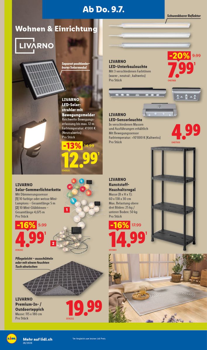 Lidl catalog page 22 — 2026-07-09 to 2026-07-15