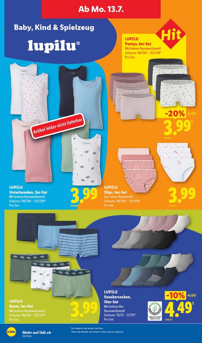 Lidl catalog page 28 — 2026-07-09 to 2026-07-15