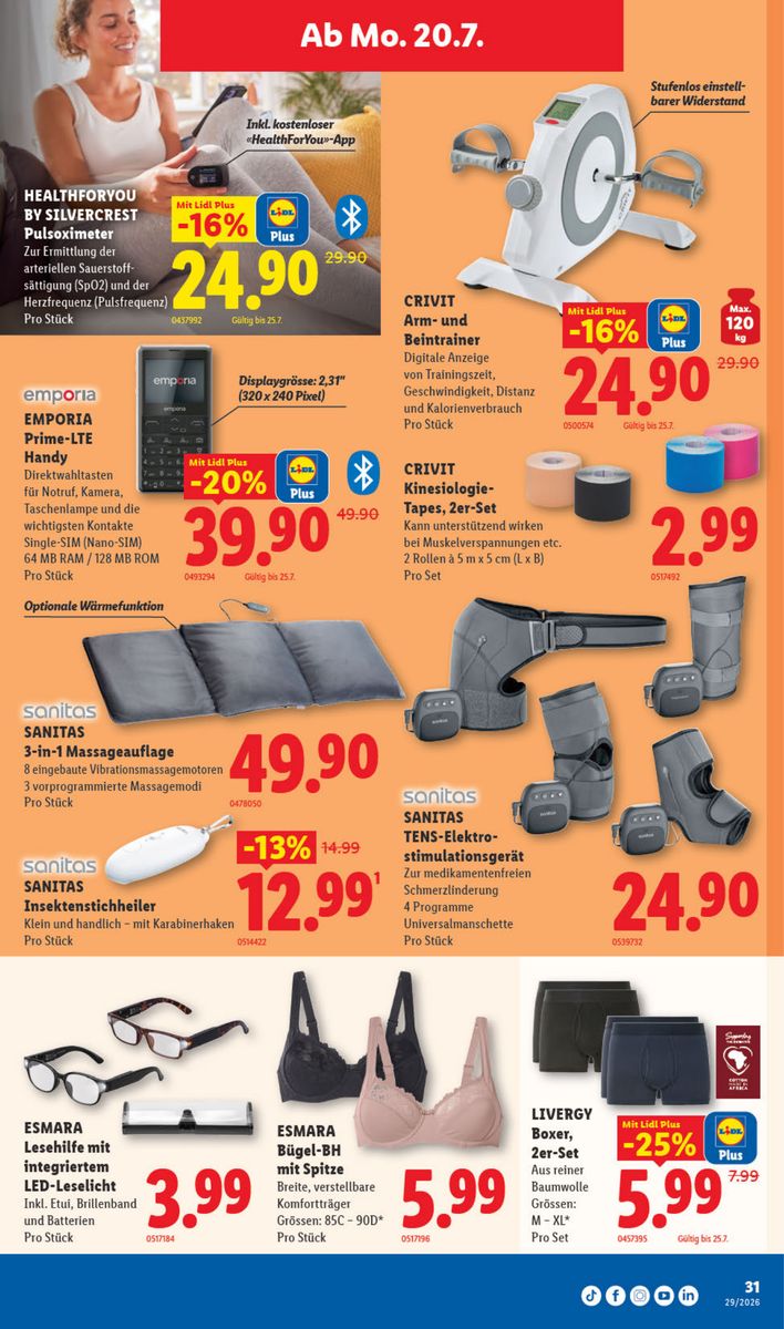 Lidl catalog page 33 — 2026-07-16 to 2026-07-22