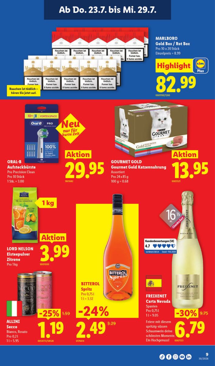 Lidl catalog page 9 — 2026-07-23 to 2026-07-29