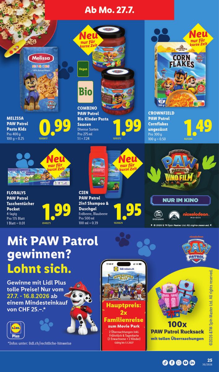 Lidl catalog page 25 — 2026-07-23 to 2026-07-29