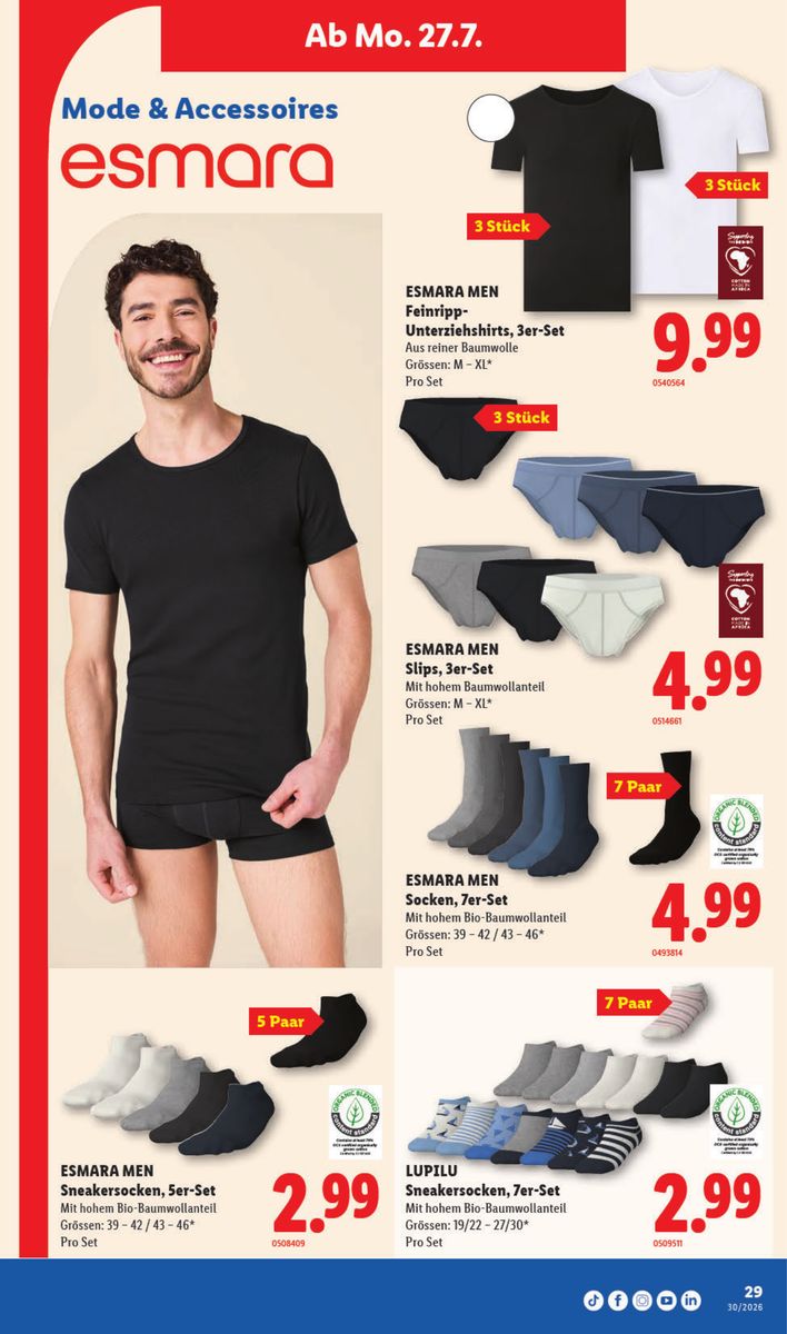 Lidl catalog page 29 — 2026-07-23 to 2026-07-29