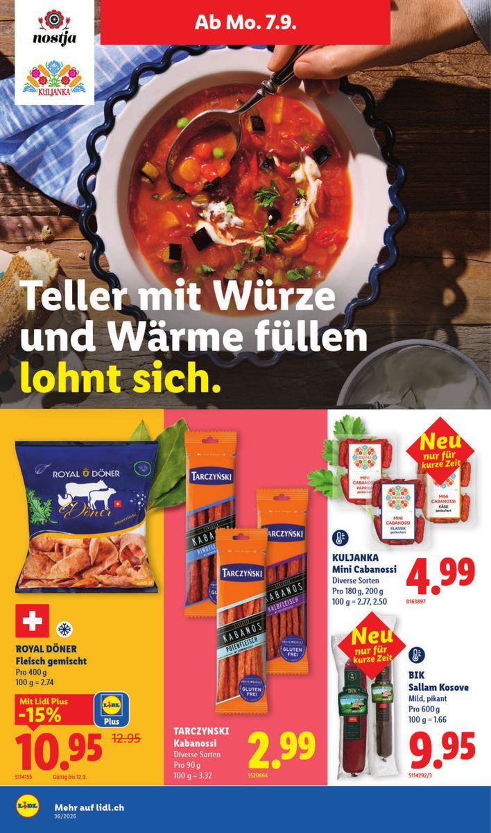 Lidl catalog page 22 — 2026-09-03 to 2026-09-09