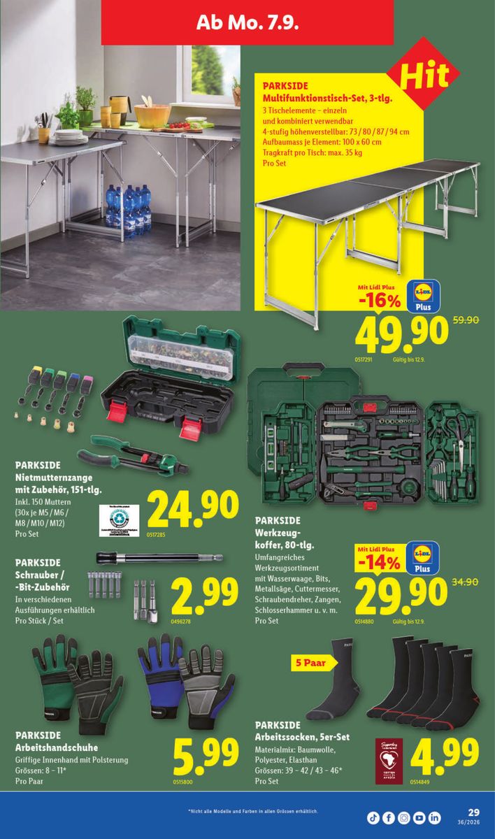 Lidl catalog page 35 — 2026-09-03 to 2026-09-09